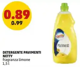 PENNY Detergente pavimenti NETTY offerta