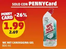 PENNY Wc net candeggina gel offerta