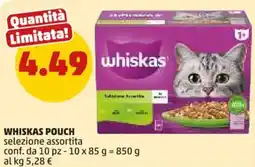 PENNY Whiskas pouch offerta