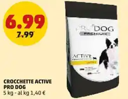 PENNY Crocchette active PRO DOG offerta