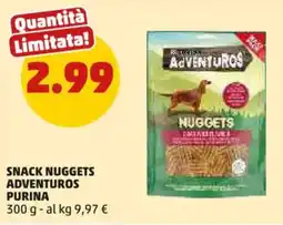 PENNY Snack nuggets adventuros PURINA offerta