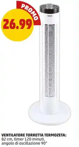 PENNY Ventilatore torretta TERMOZETA offerta