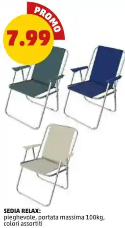 PENNY Sedia relax offerta