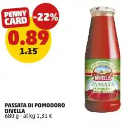 PENNY Passata di pomodoro DIVELLA offerta
