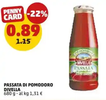 PENNY Passata di pomodoro DIVELLA offerta