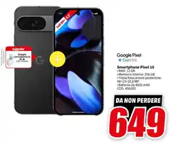 MediaWorld Smartphone Pixel 10 offerta