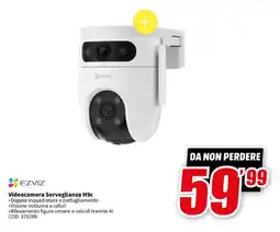 MediaWorld EZVIZ Videocamera Sorveglianza H9c offerta