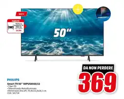 MediaWorld PHILIPS Smart TV 50" 50PUS8560/12 offerta