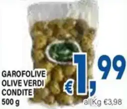 DEM Garofolive olive verdi condite offerta