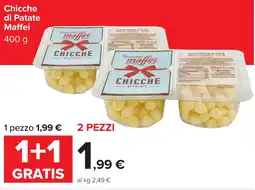 Carrefour Chicche di Patate Maffei offerta