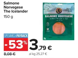 Carrefour Salmone Norvegese The Icelander offerta