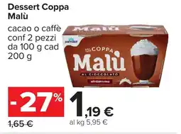 Carrefour Dessert Coppa Malù offerta