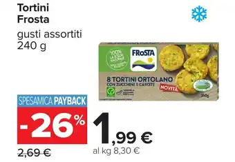 Carrefour Tortini Frosta offerta
