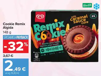 Carrefour Cookie Remix Algida offerta