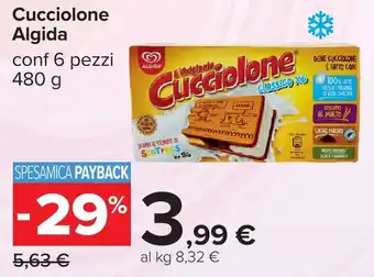 Carrefour Cucciolone Algida offerta