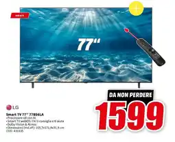 MediaWorld LG Smart TV 77" 77B56LA offerta