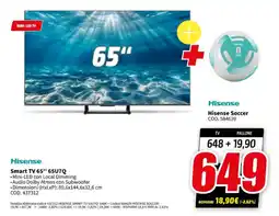 MediaWorld Hisense Smart TV 65" 65U7Q offerta