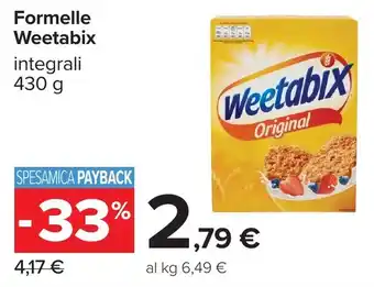 Carrefour Formelle Weetabix offerta