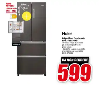 Haler Frigorifero Combinato HFR3718ENMD