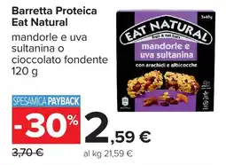 Carrefour Barretta Proteica Eat Natural offerta
