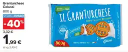Carrefour Granturchese Colussi offerta