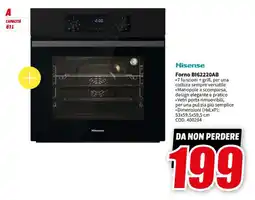 MediaWorld Hisense Forno B162220AB offerta