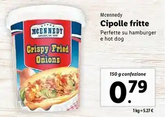 Lidl Cipolle fritte offerta