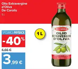 Carrefour Olio Extravergine d'Oliva De Carolis offerta
