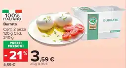 Carrefour Burrata offerta