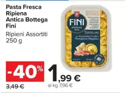 Carrefour Pasta Fresca Ripiena Antica Bottega Fini offerta