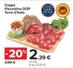 Carrefour Coppa Piacentina Dop Terre d’Italia offerta