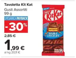 Carrefour Tavoletta Kit Kat offerta