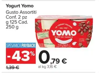 Carrefour Yogurt Yomo offerta