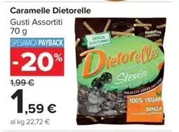 Carrefour Caramelle Dietorelle offerta