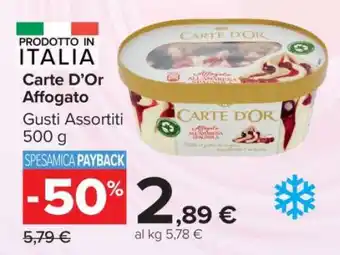 Carrefour Carte d’Or Affogato offerta