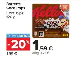 Carrefour Barrette Coco Pops offerta