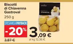 Carrefour Biscotti di Chiavenna Gastroval offerta