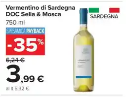 Carrefour Vermentino di Sardegna DOC Sella & Mosca offerta