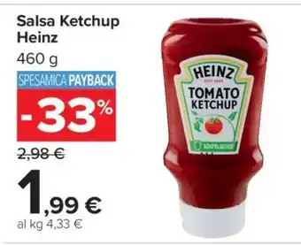 Carrefour Salsa Ketchup Heinz offerta
