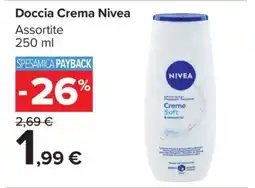 Carrefour Doccia Crema Nivea offerta