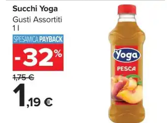 Carrefour Succhi Yoga offerta