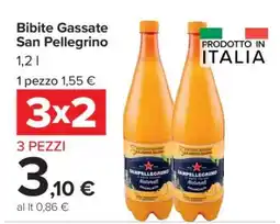Carrefour BIBITE GASSATE SAN PELLEGRINO offerta
