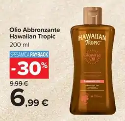 Carrefour Olio Abbronzante Hawaiian Tropic offerta