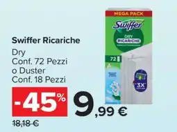 Carrefour Swiffer Ricariche offerta