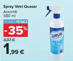 Carrefour Spray Vetri Quasar offerta