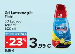 Carrefour Gel Lavastoviglie Finish offerta