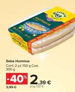 Carrefour Salsa Hummus offerta