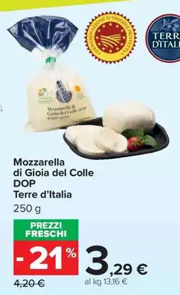 Carrefour MOZZARELLA DI GIOIA DEL COLLE DOP offerta