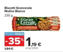 Carrefour BISCOTTI GRANCEREALE MULINO BIANCO offerta