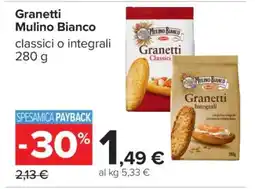 Carrefour GRANETTI MULINO BIANCO offerta